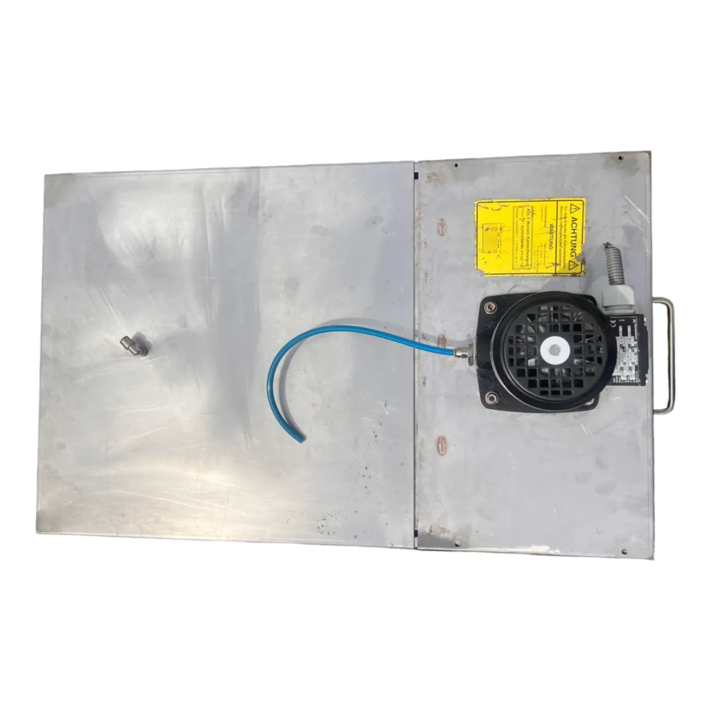 Edelstahl Kühlmittelbehälter HOMAG IMA mit Grundfos Pumpe MTA 4-250 A-W-A - 3