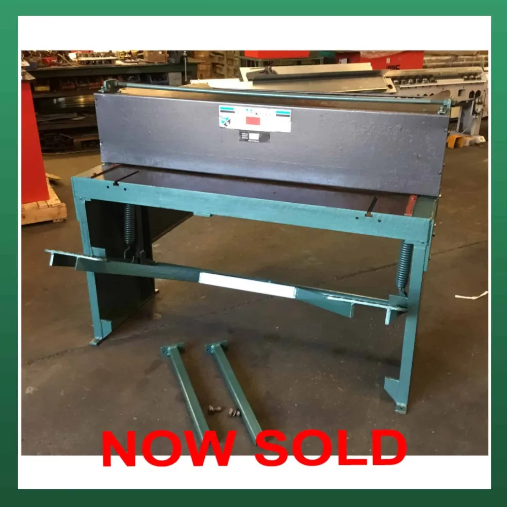 WALTONS Treadle Guillotine 50" - WNS - W. Neal Services Ltd
