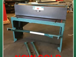 WALTONS Treadle Guillotine 50" - WNS - W. Neal Services Ltd
