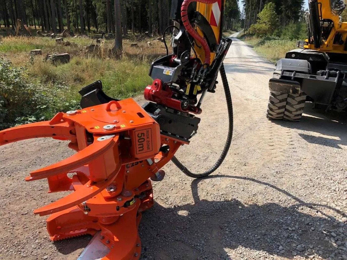 Westtech Woodcracker C250 Baumschere Fällgreifer - 6
