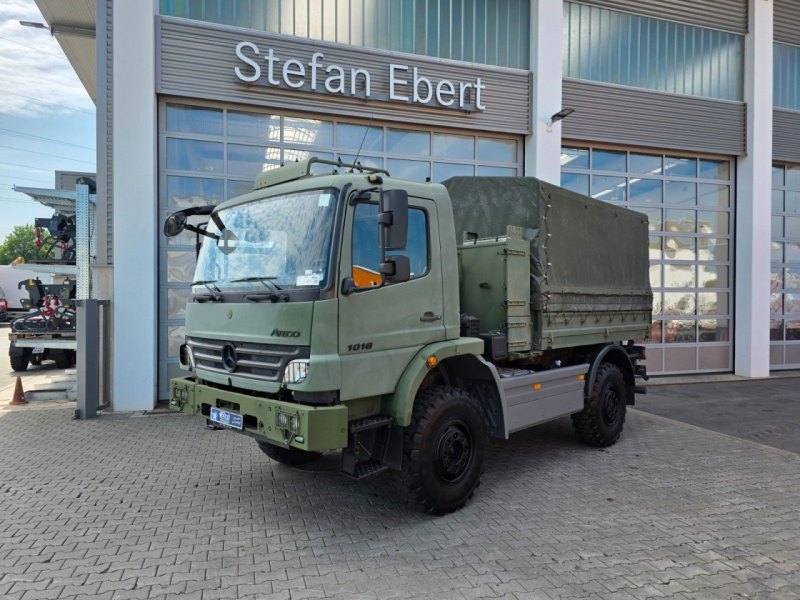 Mercedes Benz Atego 1018 A 4x4 Pritsche Plane mehrfach vorh.
