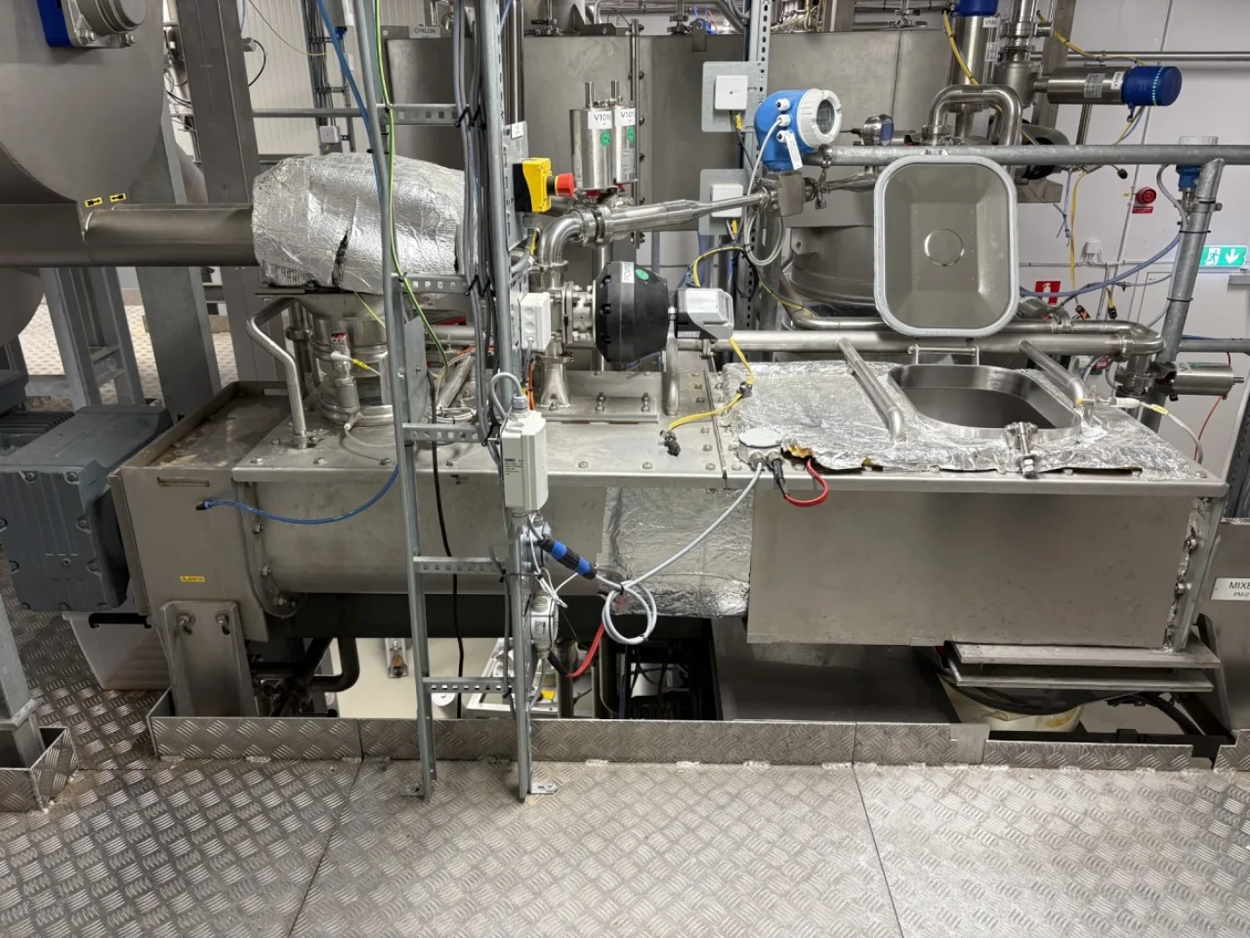 Elajo FB-01 — 2 m² (complete system) - Fluid bed dryer continuous - 2