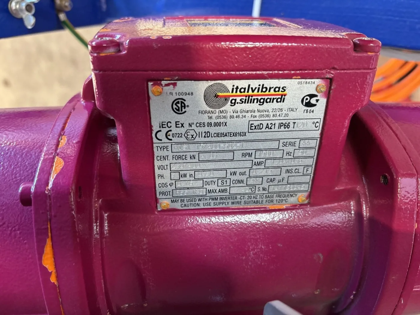 Engelsmann JEL EasyVib 500x1000-E-GA - Vibro sieve - 6