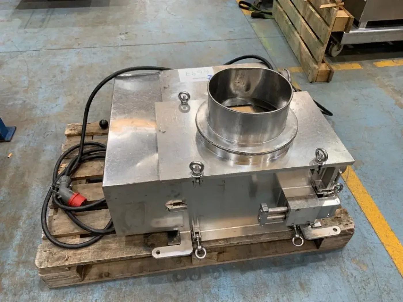 USED FREWITT MG-636 STAINLESS STEEL CENTRIFUGAL GRANULATOR - 3