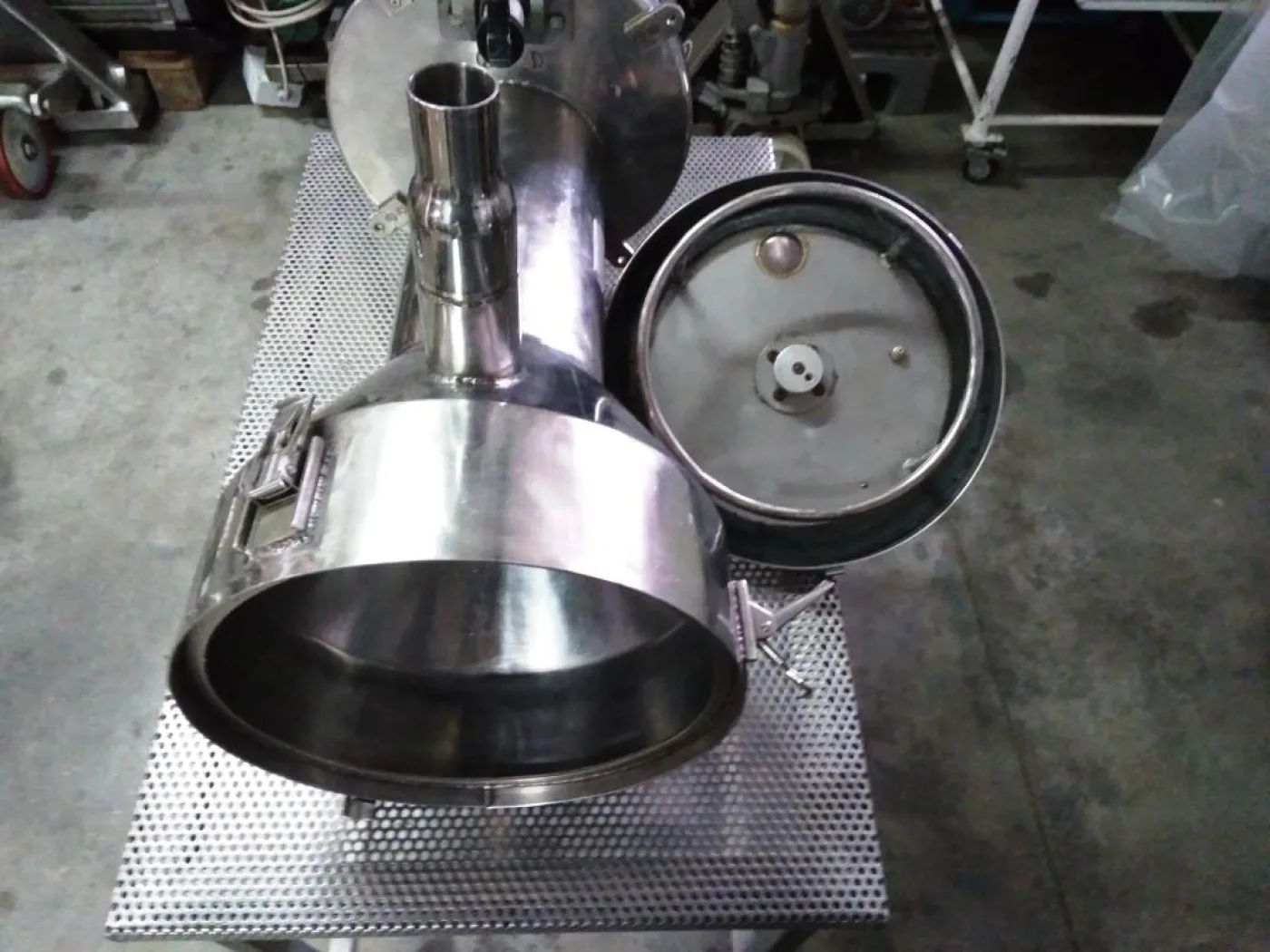 TRAMOGGIA DI ASPIRAZIONE IN ACCIAIO INOX - 6