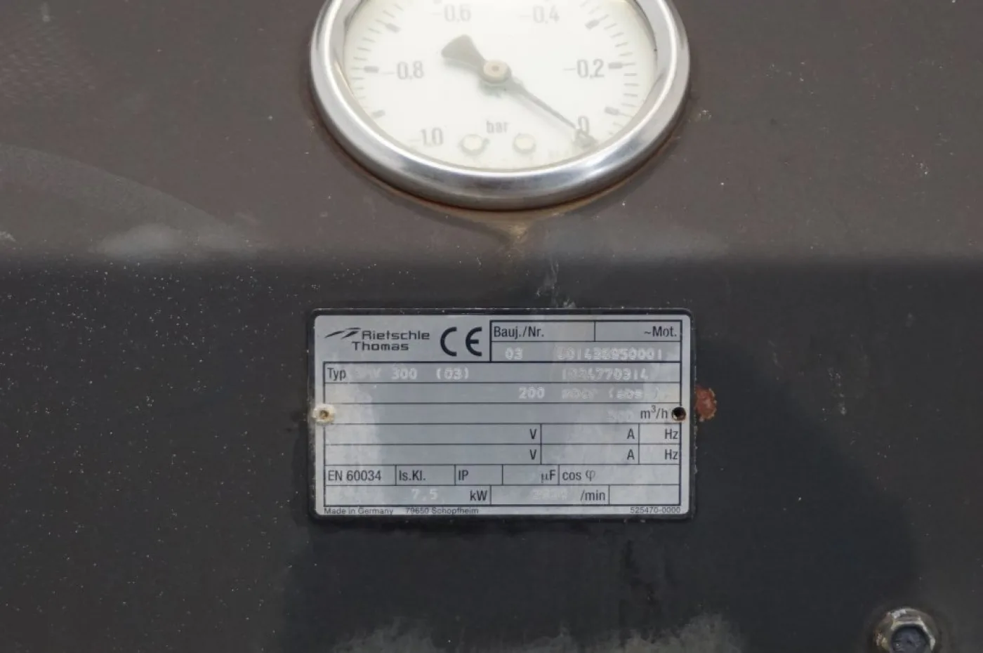 Rietschle SMV-300 - Vacuum pump - 4