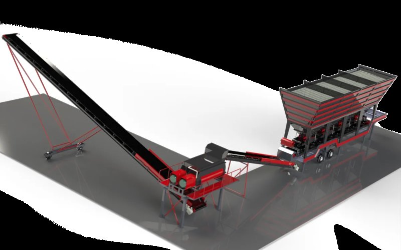 Stationary Mechanical / Soil-Stabilization Plant (Plant-Mix)
