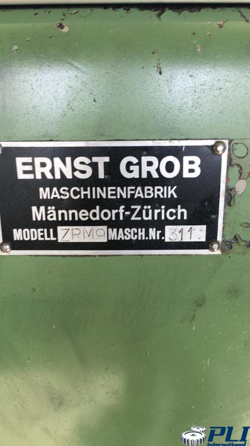 Rolling machine ERNST GROB ZRM9