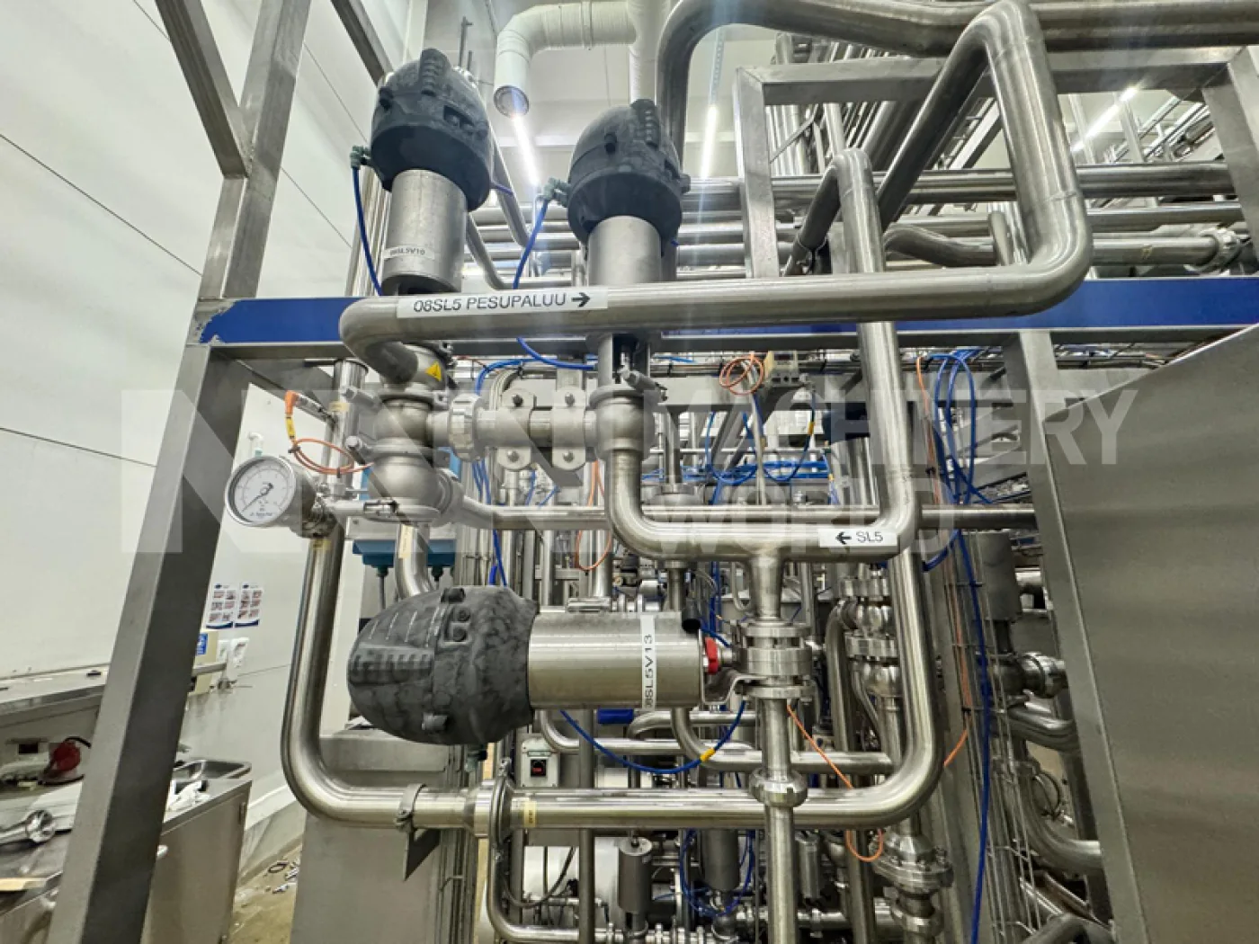 6,000 LPH to 12,000 LPH Tetra Pak Tetra Therm Aseptic ESL Pasteuriser Plant with Homogeniser (Year 2010) - 7