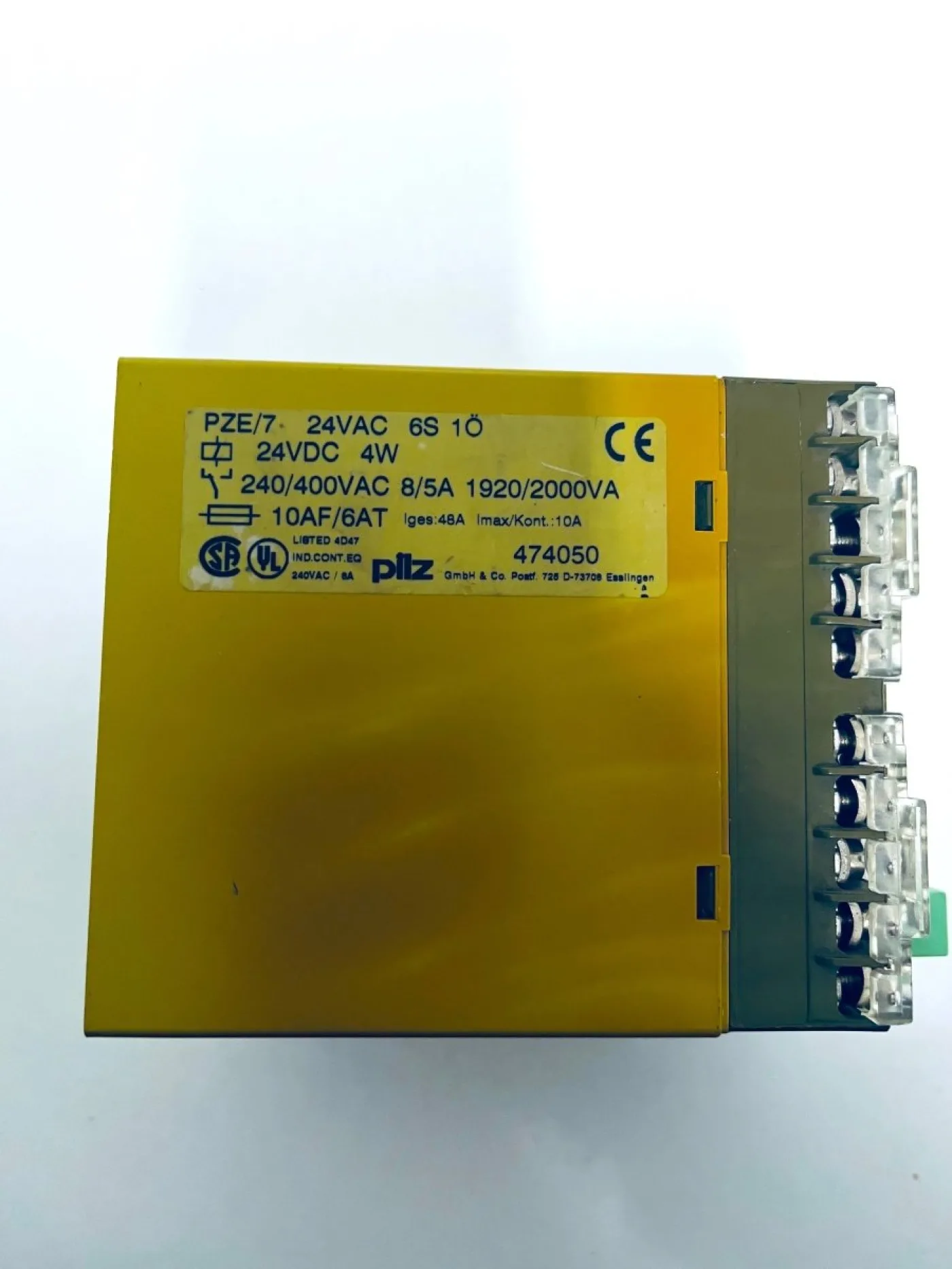 Pilz PZE/7 Sicherheitsrelais 474050 - 5