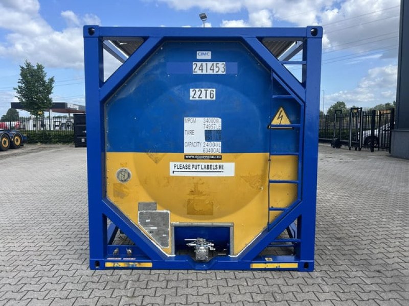20FT ISO / 23.980L / 1-COMP. / UN PORTABLE T11 / valid 5Y/CSC-inspection till 10/2026