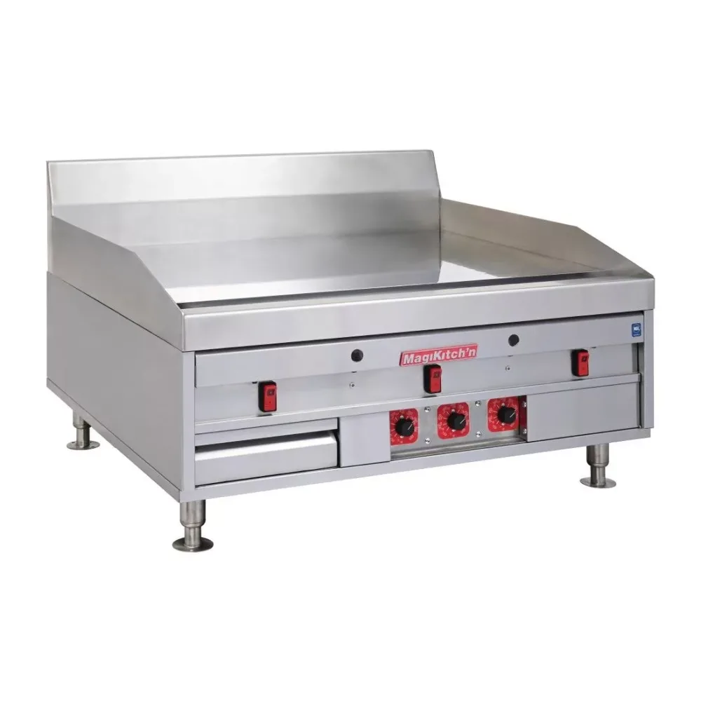 MagiKitch'n Heavy Duty Chrome Griddle MKE48 - islandcatering