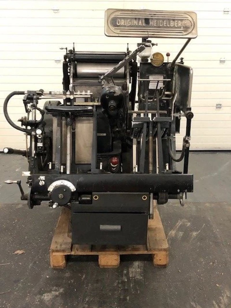 Heidelberg HDA-T letterpress