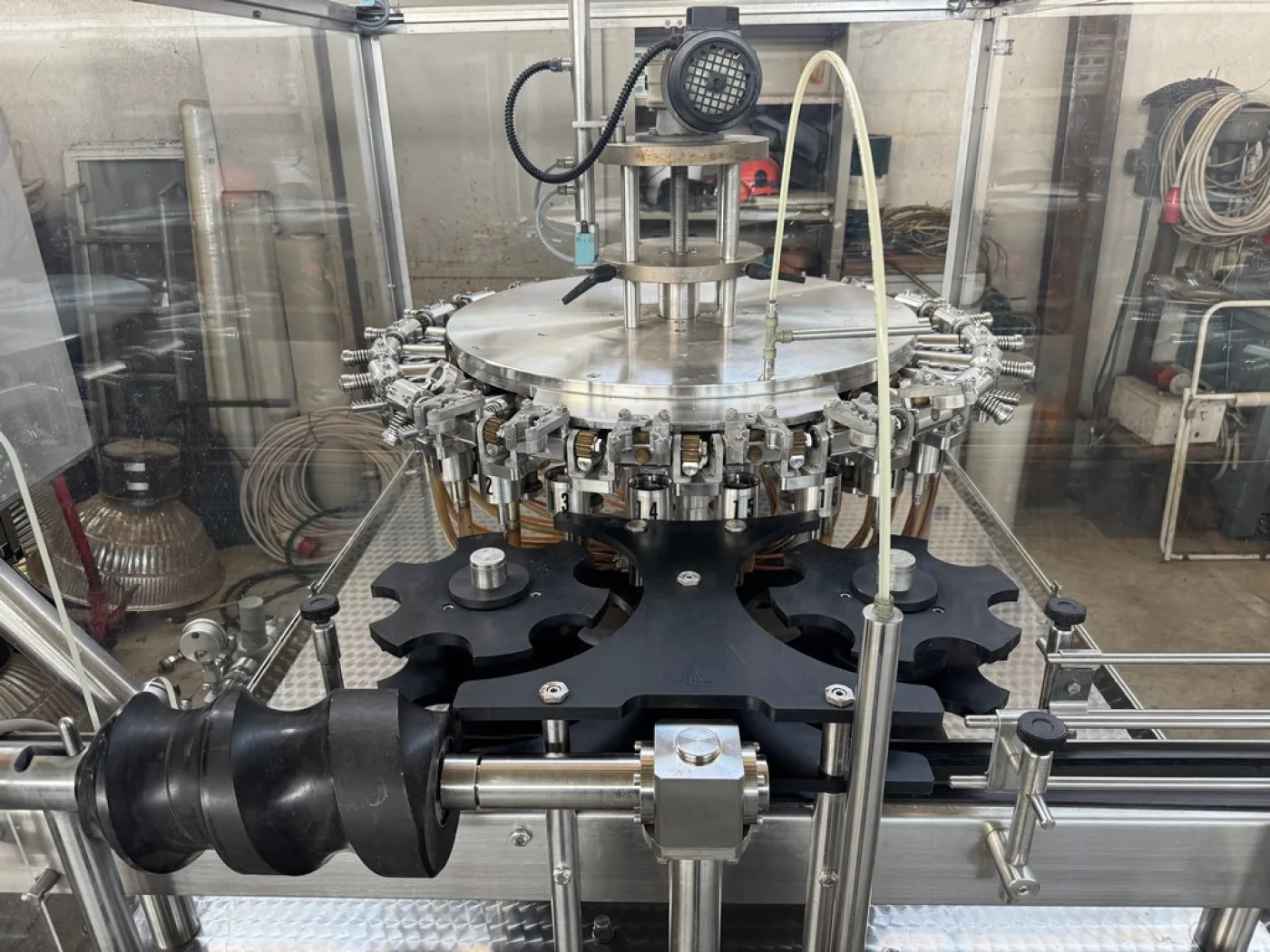 GAI RINSING MACHINE 24 NOZZELS IN STAINLESS STEEL, SECOND-HAND MACHINE - 5