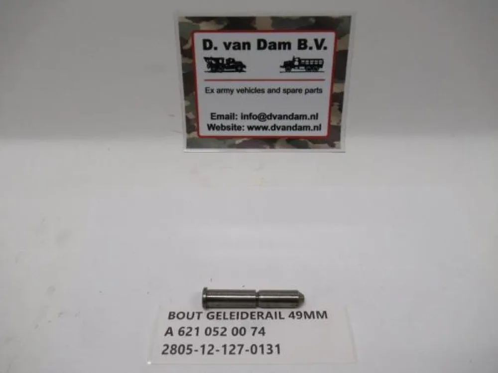 Bout geleiderail 49MM
