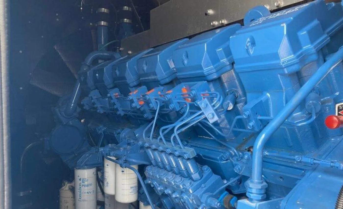 2013 MITSUBISHI S12R-F1PTAW2-1 / LEROY SOMER DIESEL GEN. SET 1500 / 1650 kVA - 2