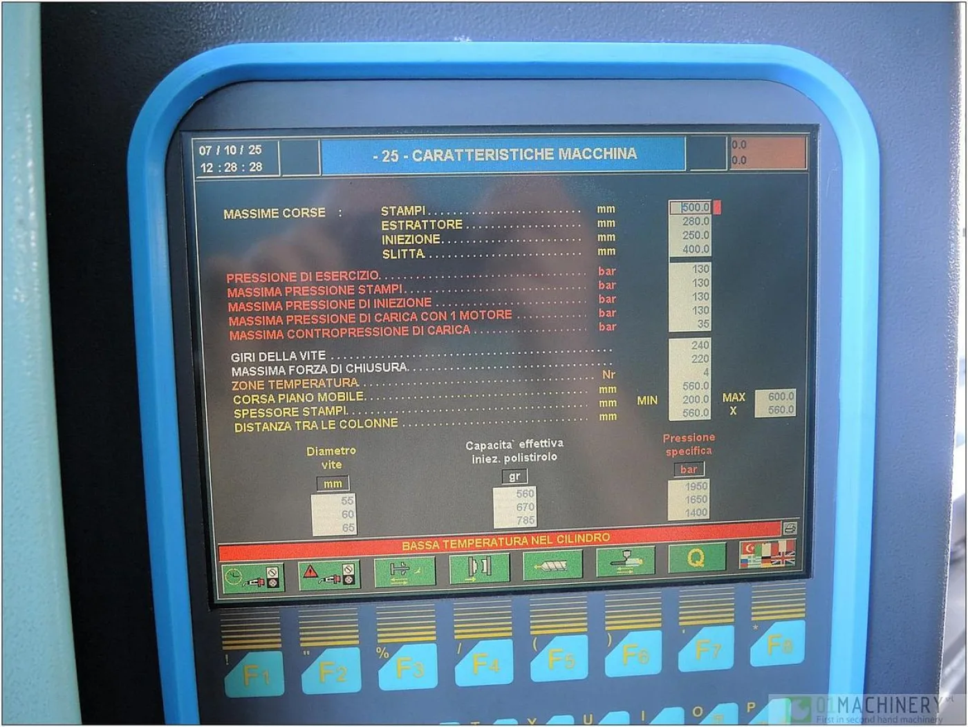 2007 PLASTIC METAL UNIKA 220 IN0538 - 2