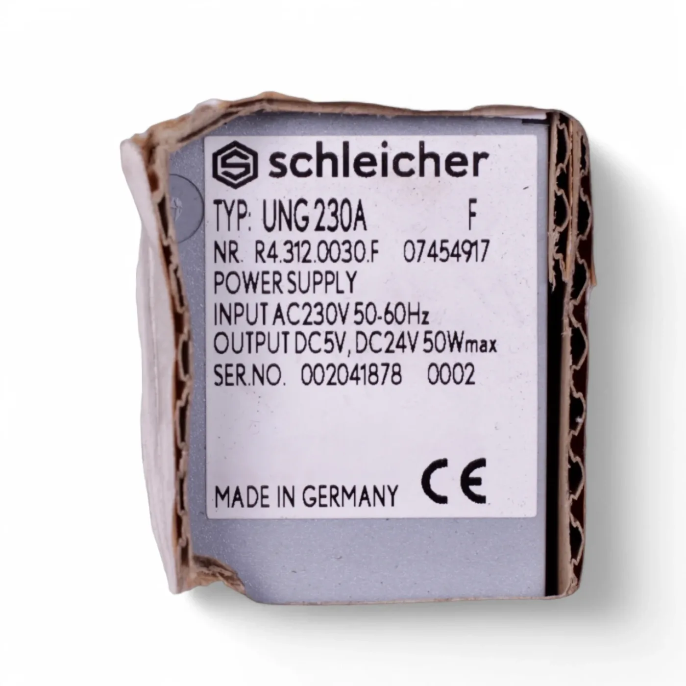 Schleicher UNG 230 A Nr. R4.312.0030.F Power Supply - 5