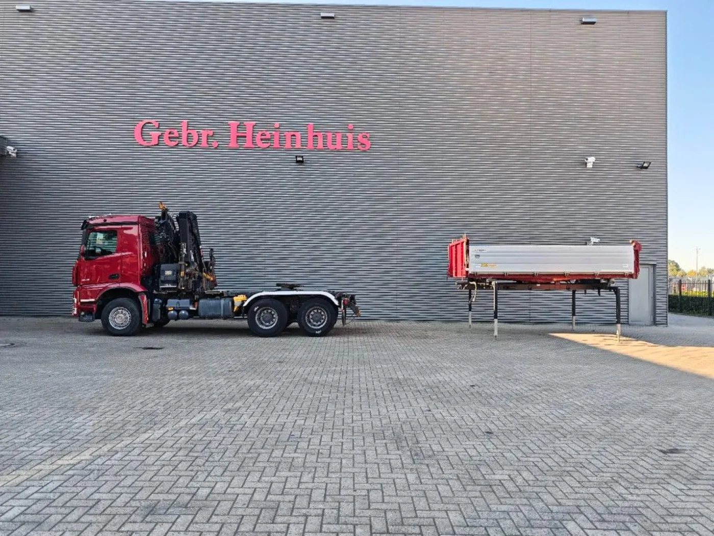 Mercedes-Benz Axor 2648 6x4 Hiab X-Hiduo 228E-5 Dautel 3 seitenkipper + Tractor unit! - 2