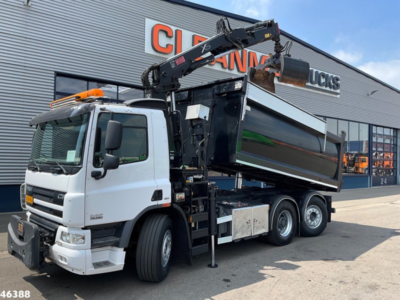 DAF FAN 75 CF 250 Hiab 14 Tonmeter laadkraan