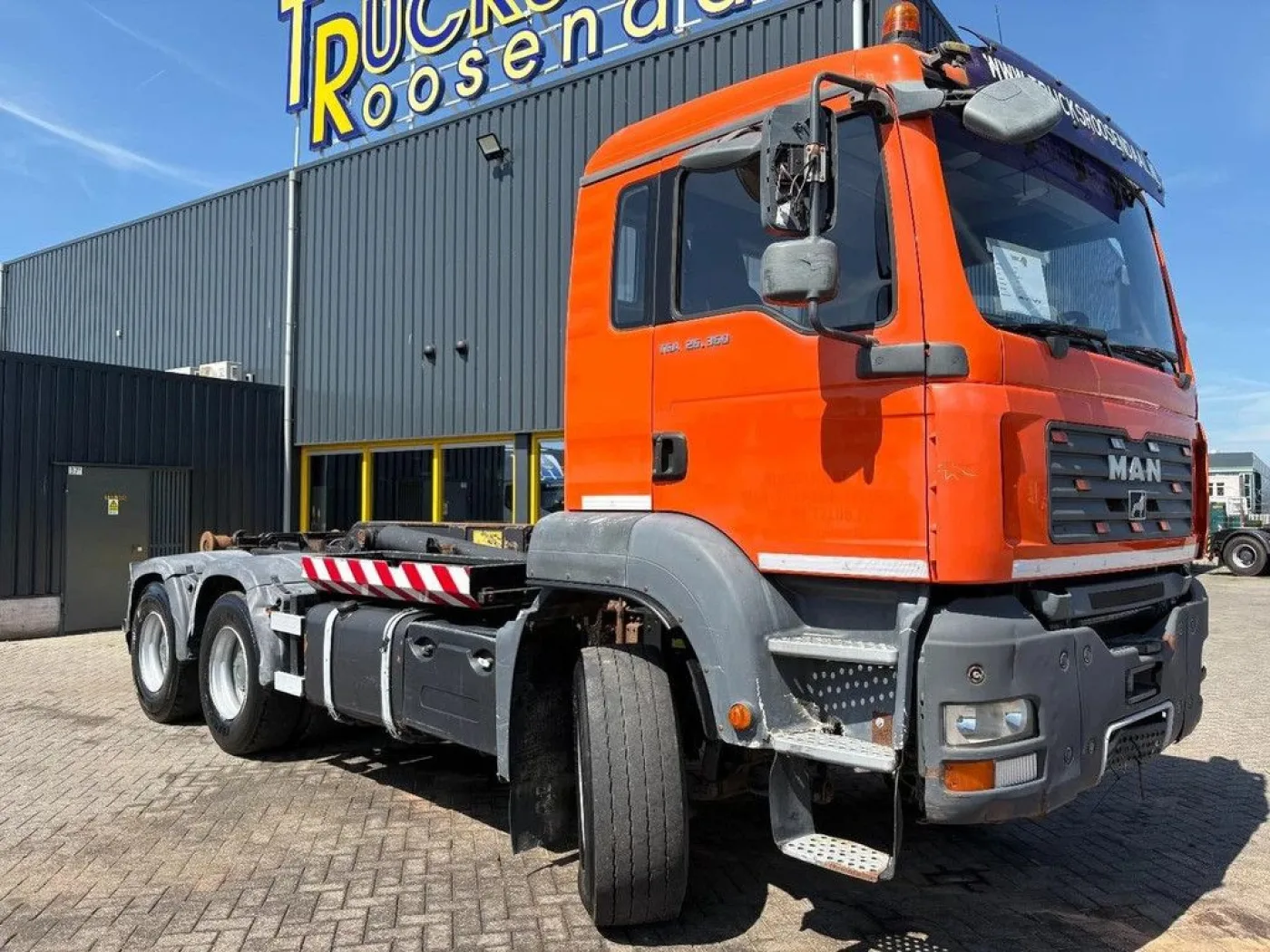 MAN Tga 26.360 + 6X4 + Hook Arm System + Manual + Big Axles - 7