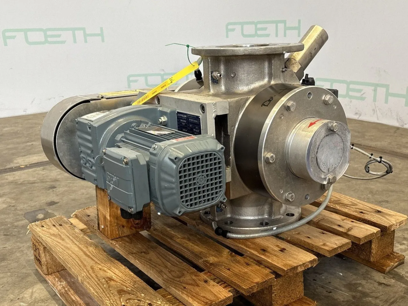 Zeppelin HDS 200/5 SS/SS/AC with silo - Rotating valve - 7