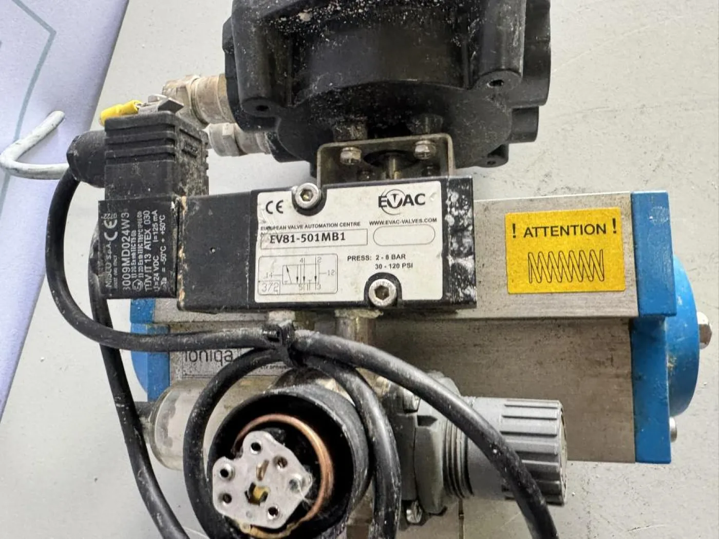 2022 EVAC / Max-Air Technology Pneumatic control valve - 5