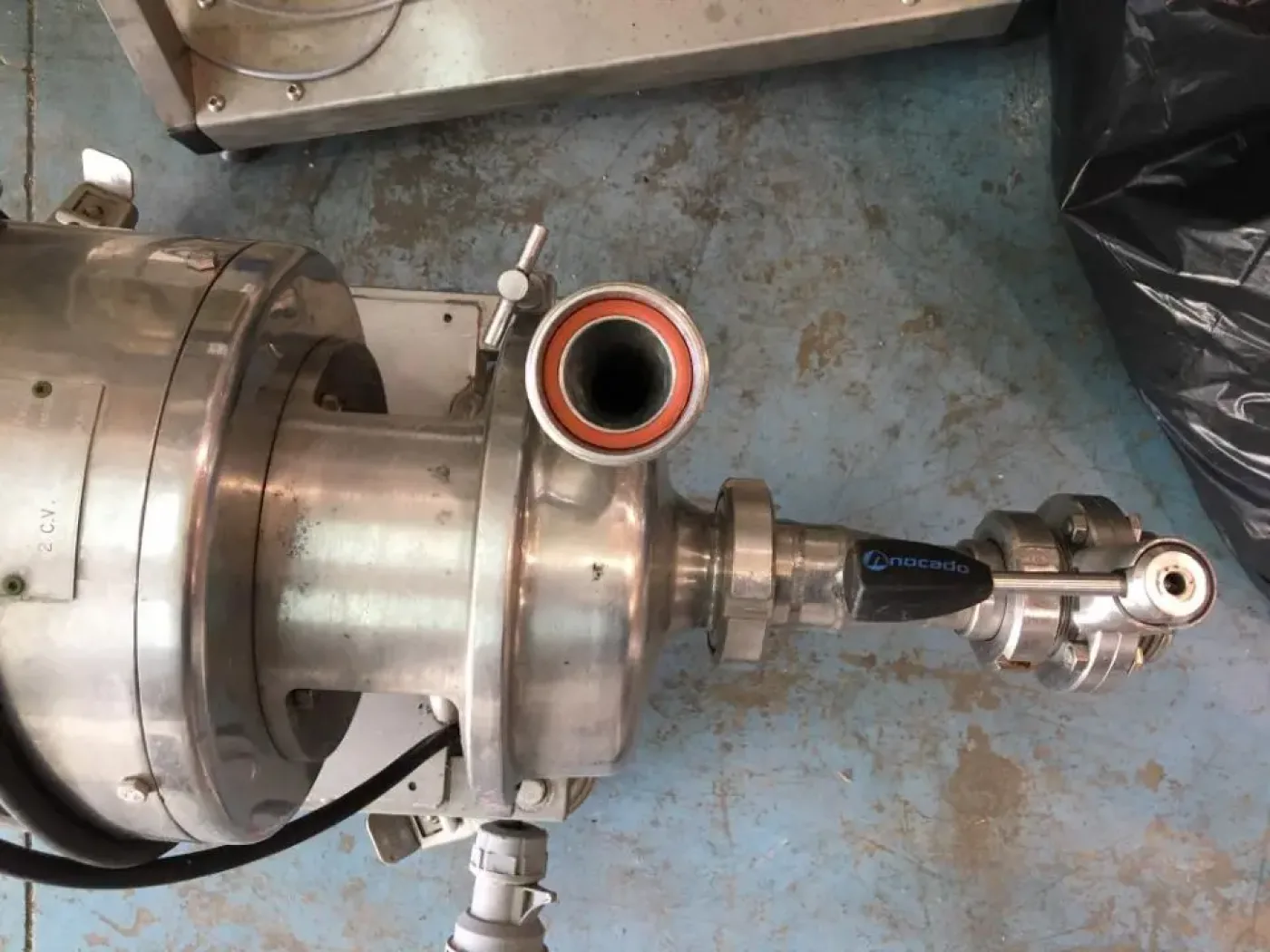 USED FRANCISCO GARVIA STAINLESS STEEL CENTRIFUGAL PUMP - 3