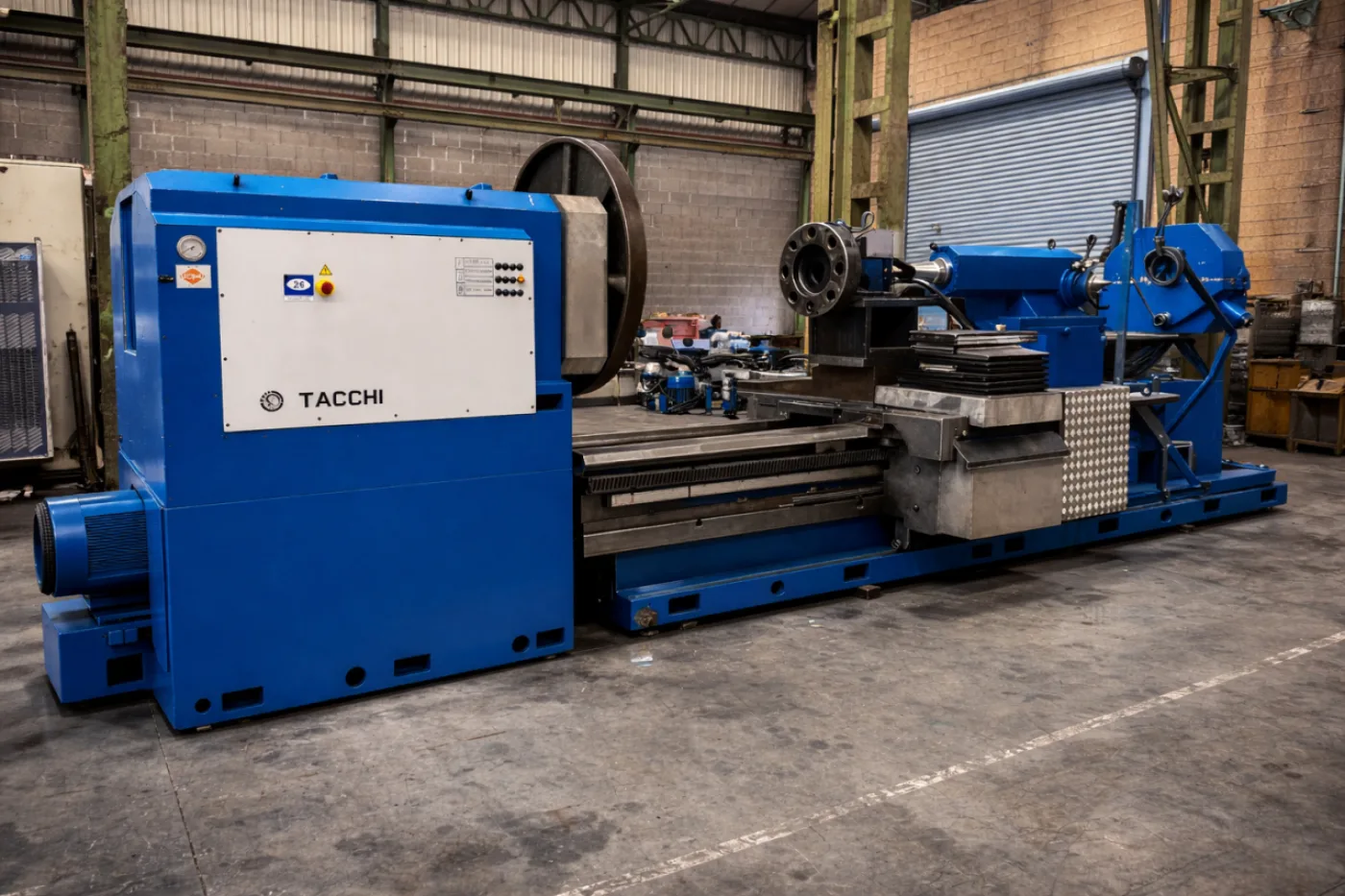 CNC Heavy Duty Lathe – TACCHI HS 200/8000 x5000 - 1