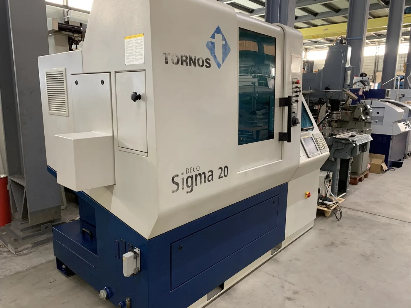 TOUR AUTOMATIQUE CNC “TORNOS” DECO SIGMA 20 - 3