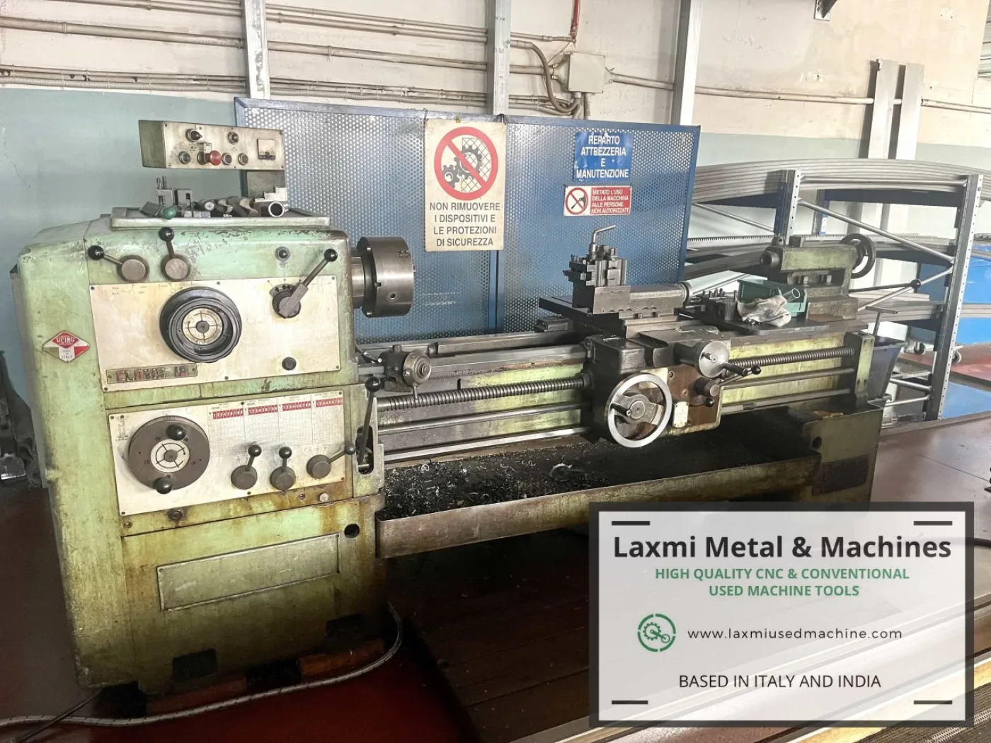 LATHE MACHINE, MERLI CLOVIS - CLOVIS 18 - Laxmi Metal & Machines, Rohtak - 1
