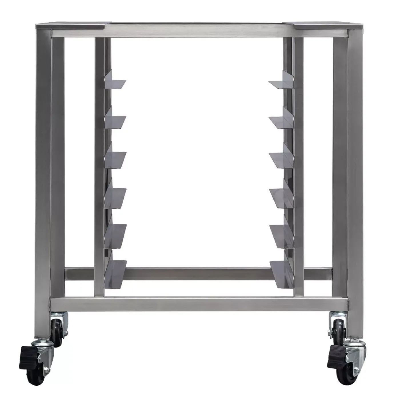TurboFan Stainless Steel Stand with Castors and Swivel Lock SK2731U - islandcatering - 2