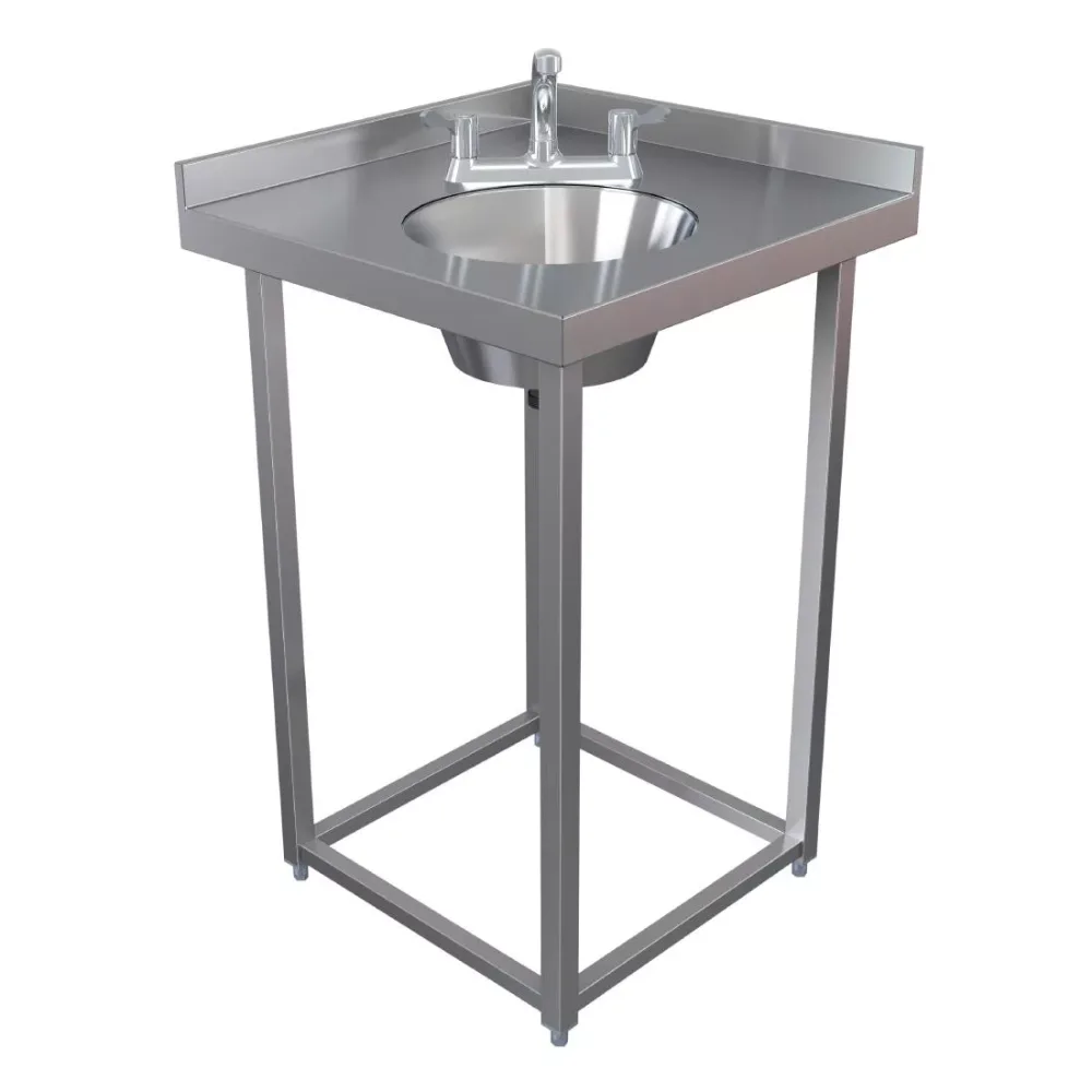 Parry Modular Bar Corner Section with Hand Wash MB-CHW - islandcatering