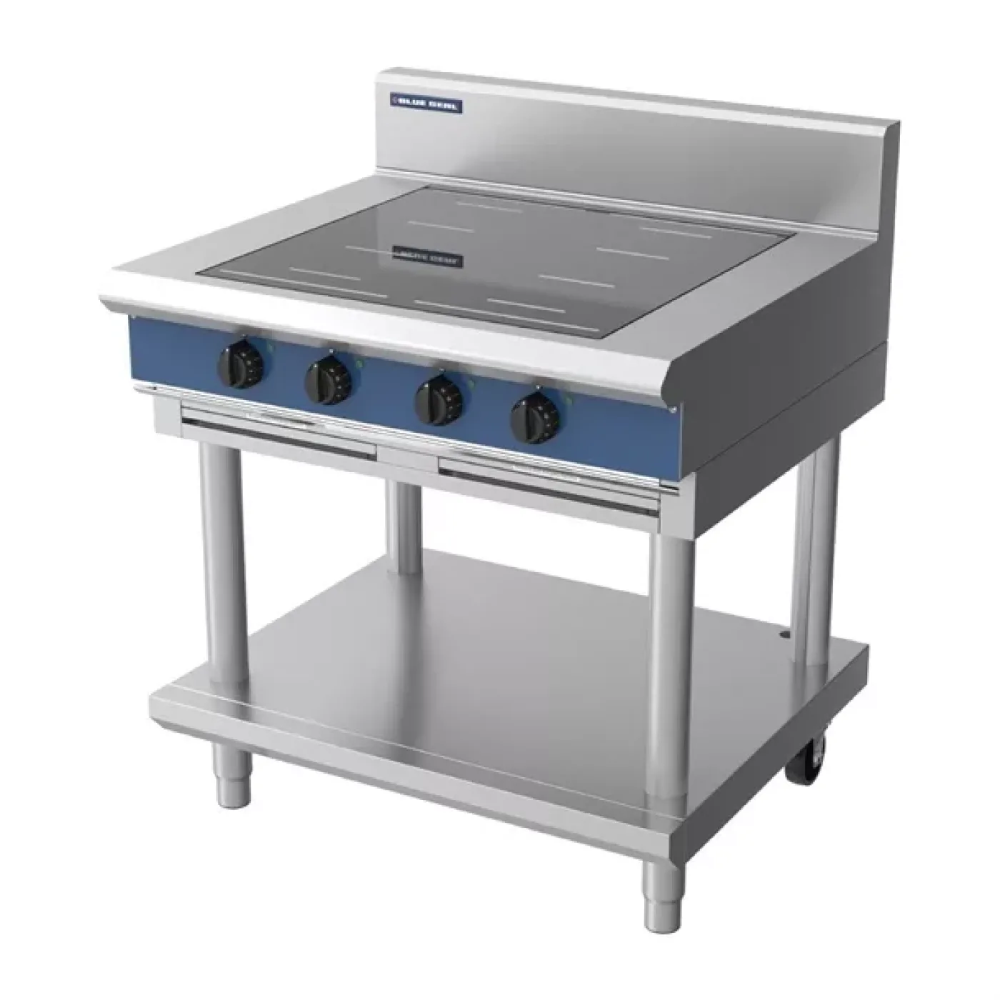 Blue Seal 4 Zone Free Standing Full Area Induction Hob 20kW IN514F-LS - islandcatering - 4