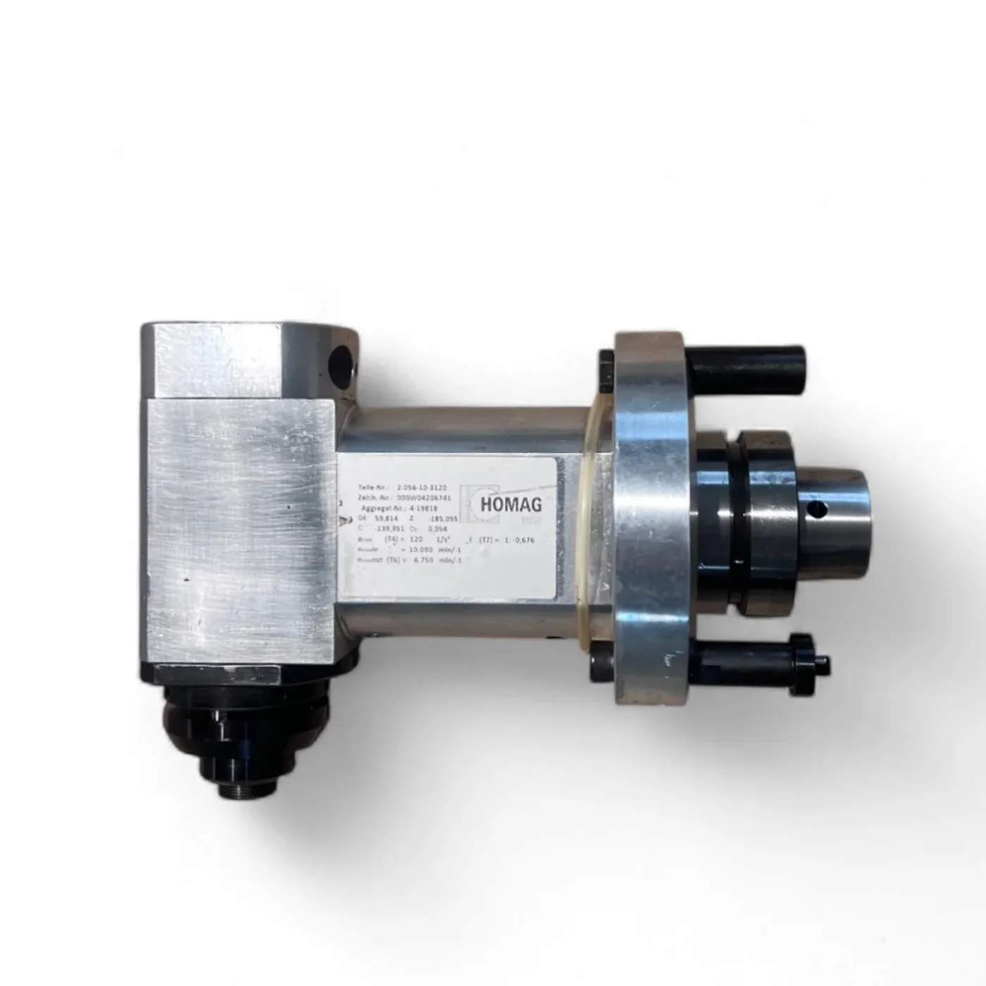 Adapteraggregat HOMAG/WEEKE/BENZ Säge Wechselaggregat High Performance kurz 2-056-10-3120 - 8