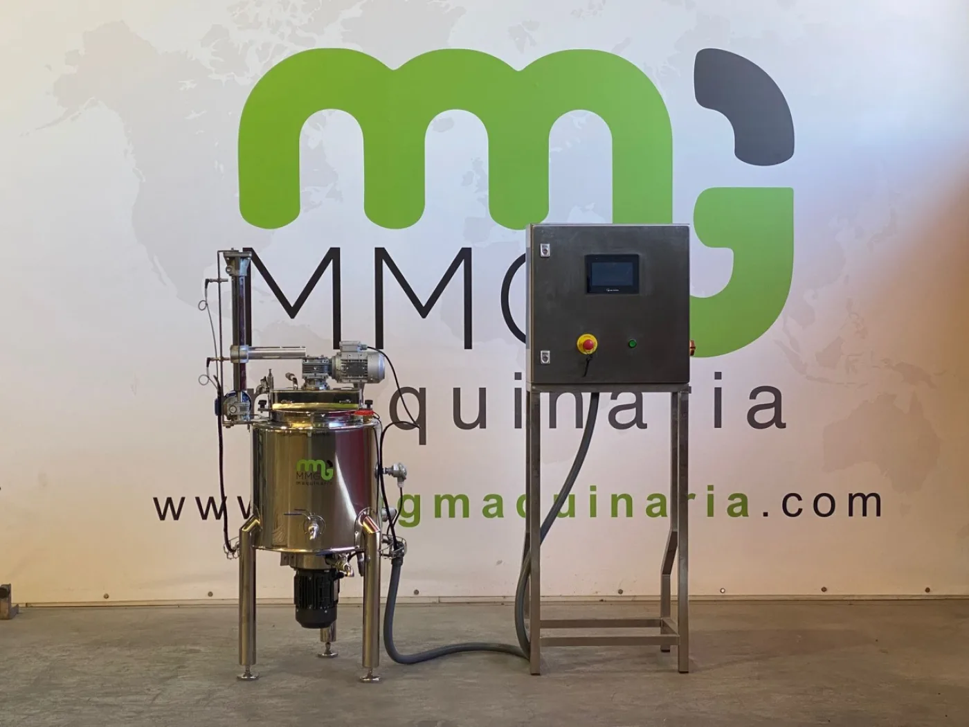 REACTOR 25L CON RESISTENCIAS ELECTRICAS EN A/INOX - 1