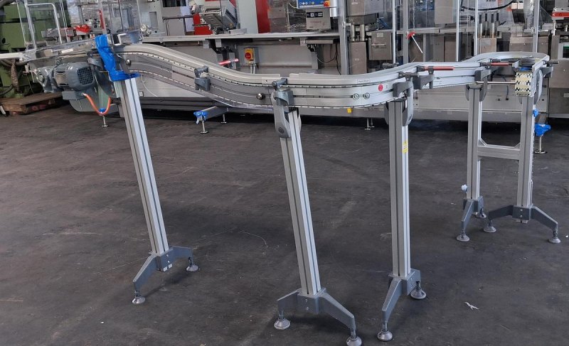 SEW-EURODRIVE Förderanlage Kurvenförderer System
