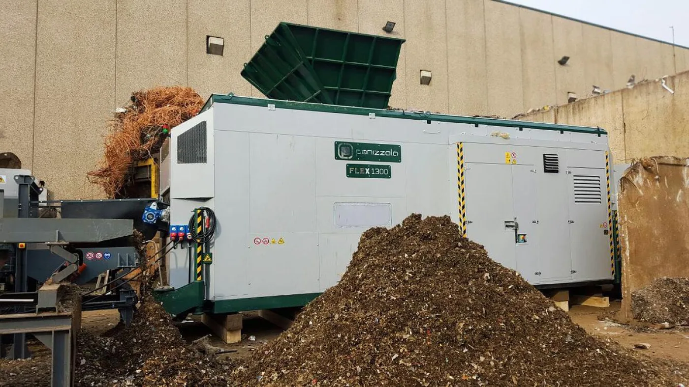 Panizzolo Flex 1300 Mobile Drum Hammer Mill - 2