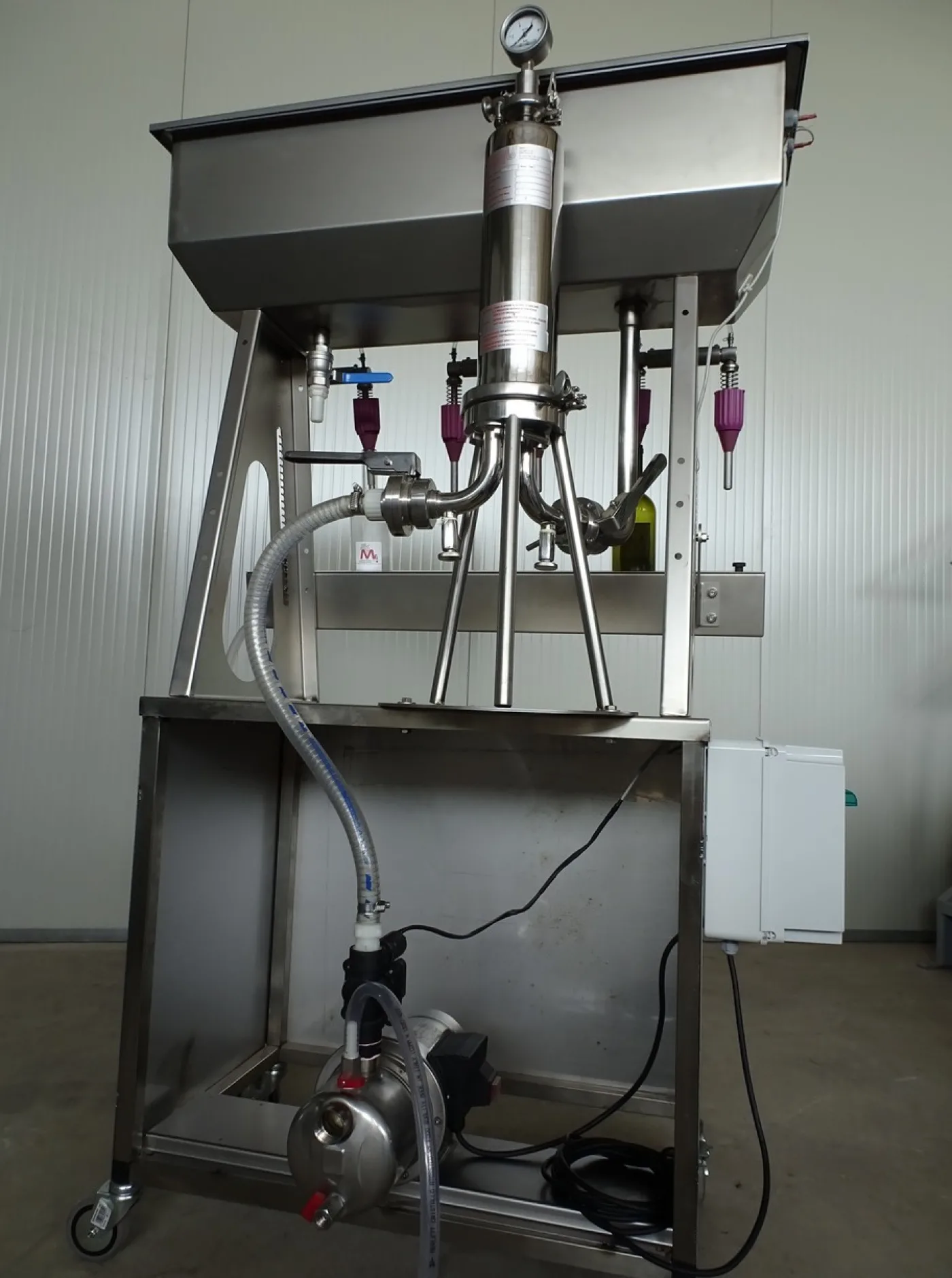 IN-LINE-FILLER 6 NOZZLES WITH MICROFILTER HOUSING NEW MACHINE - 8