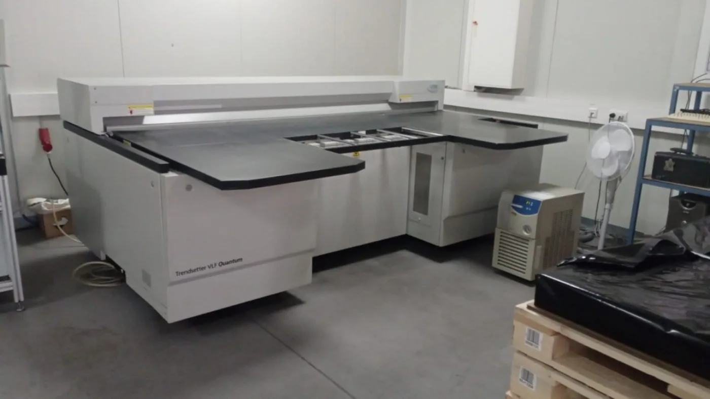 CTP Anlage Creo Trendsetter VLF 5880 - 1