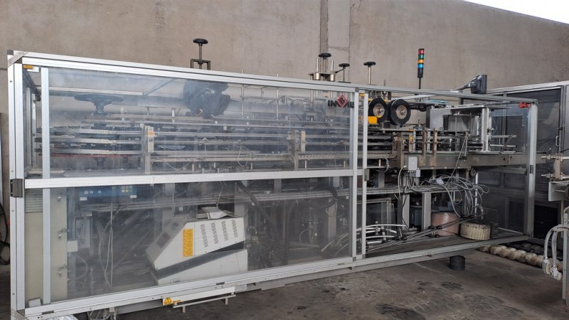 VERTICAL BOTTLE PACKAGING MACHINE BOTTLEPACK 10, SECOND HAND MACHINE