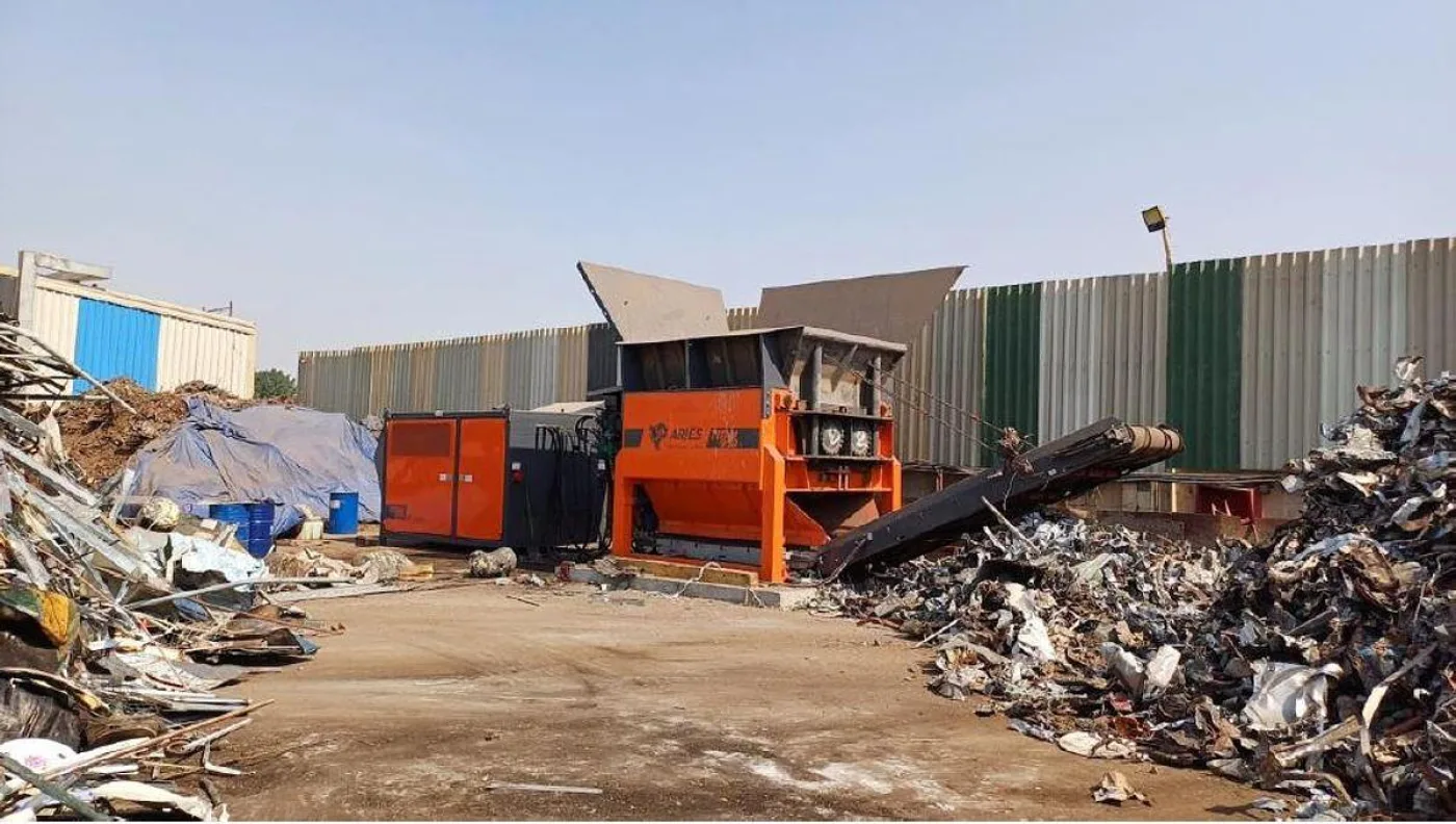 2024 Arjes Titan 950 D Twin-Shaft Static Shredder - 4