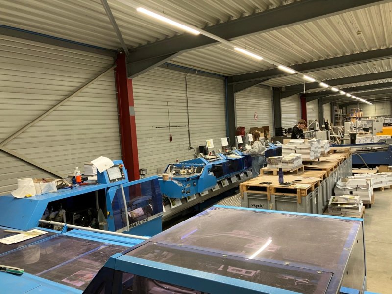 Muller Martini Primera E 140 saddle stitcher