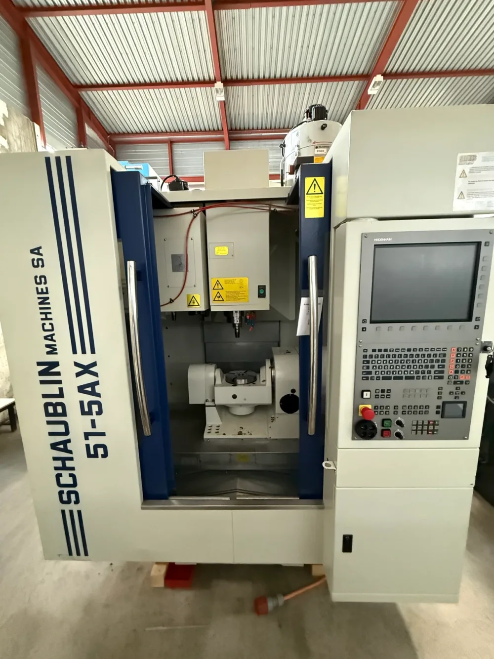 022602 - SCHAUBLIN 51 5AX CNC