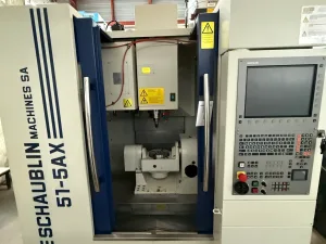 022602 - SCHAUBLIN 51 5AX CNC