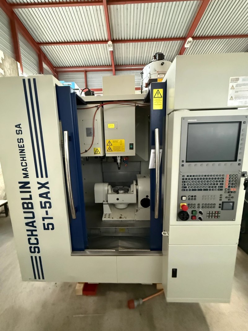 022602 - SCHAUBLIN 51 5AX CNC