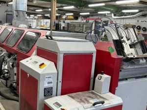 Muller Martini Acoro A5 perfect binding line