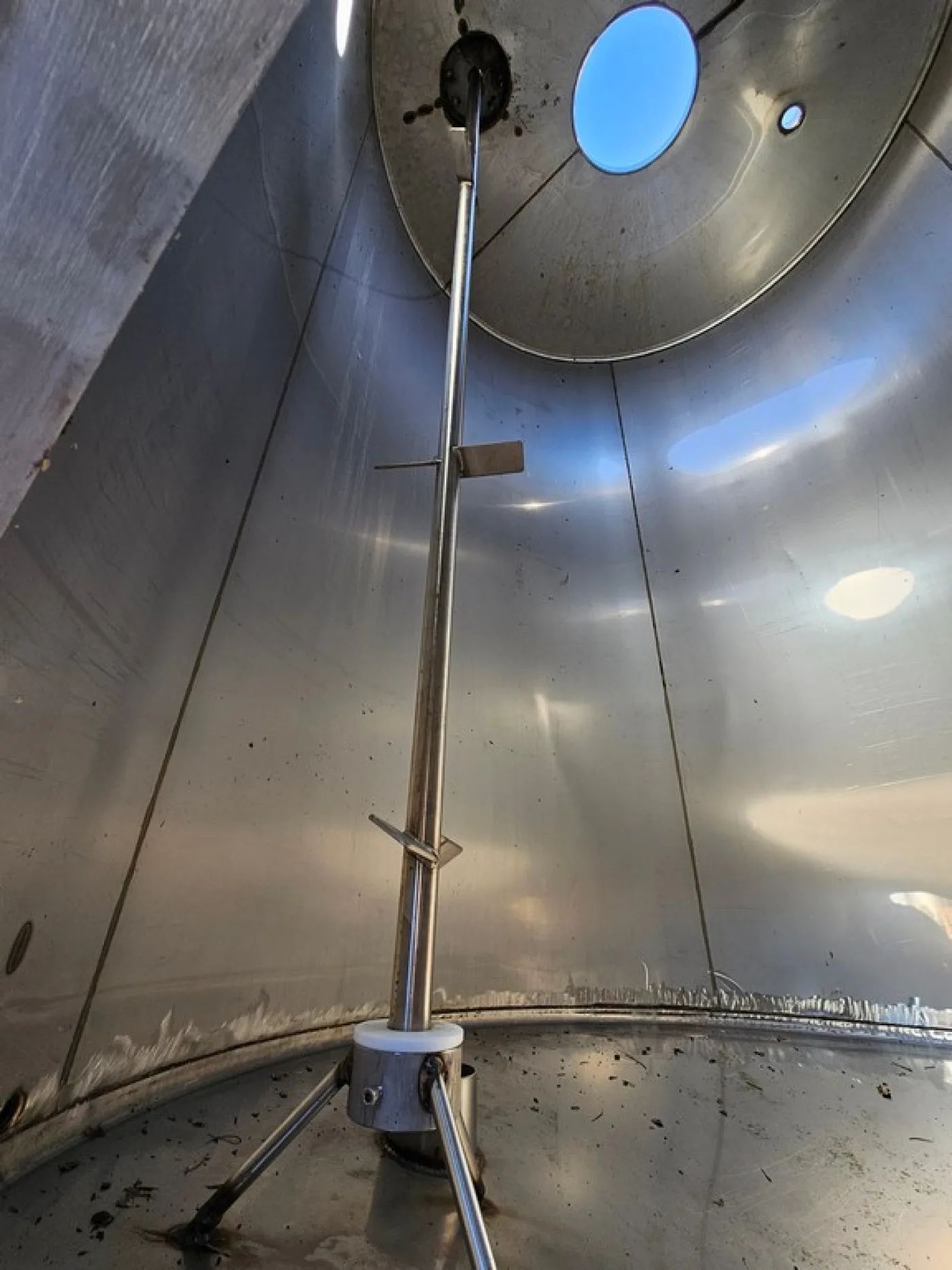 STAINLESS STEEL TANK/MIXER CAPACITY HL 60 ABOUT WITH MIXER, SECOND-HAND EQUIPMENT - 4