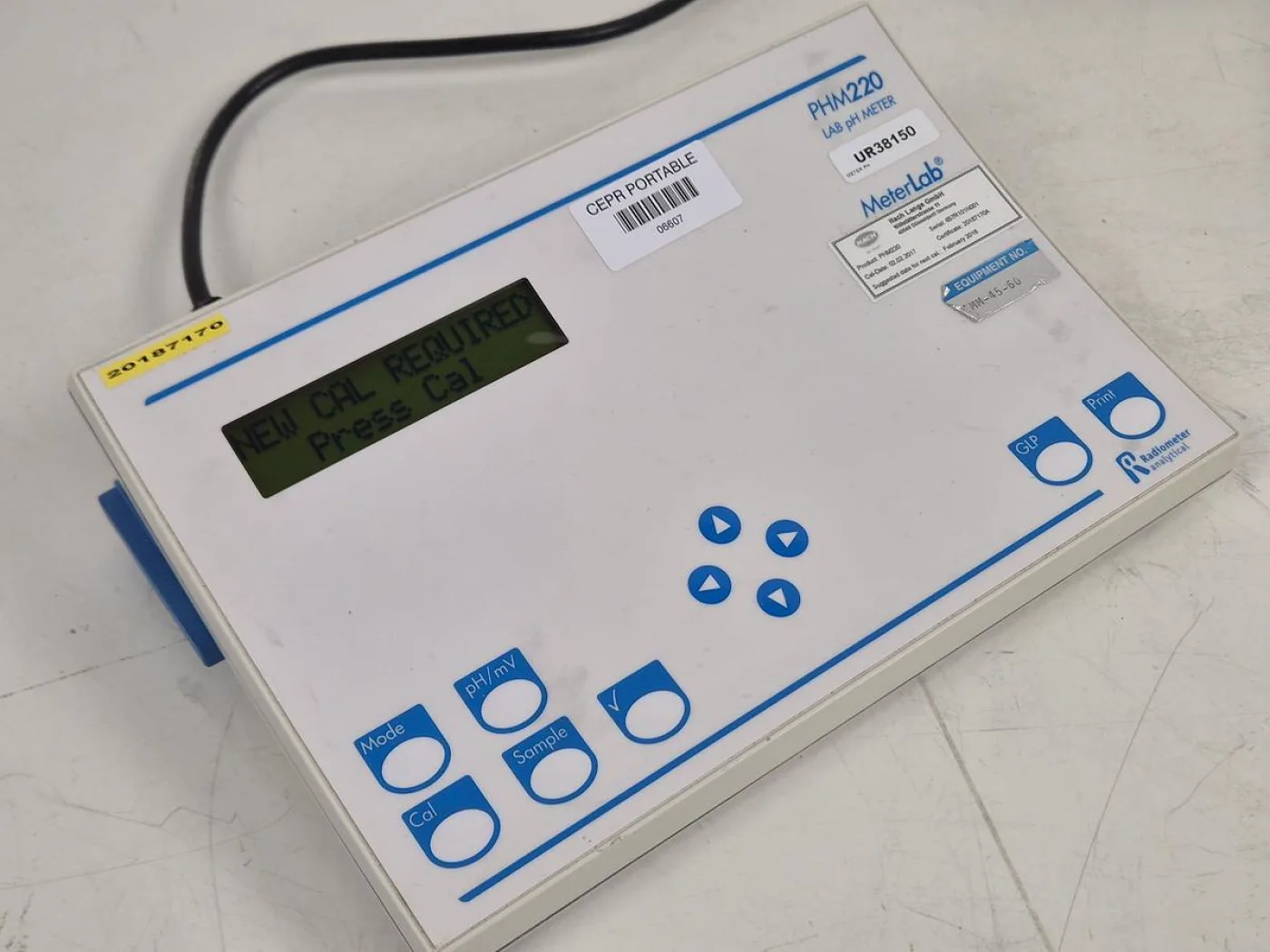 Radiometer Analytical MeterLab PHM220 Lab PH Meter - 1