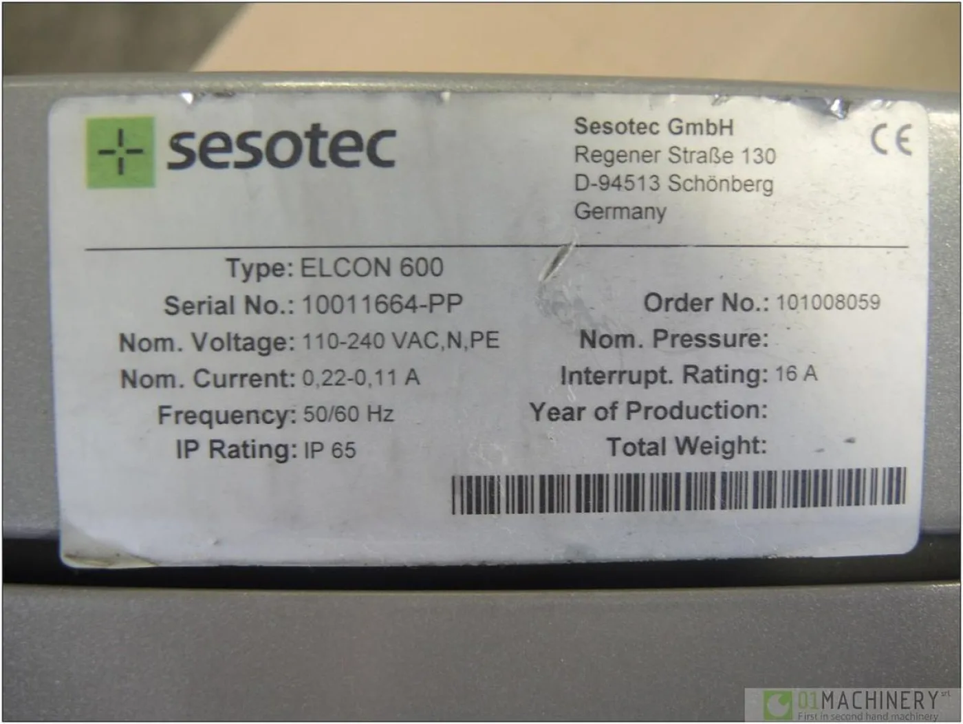 SESOTEC Elcon 600 AI2500 - 5